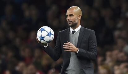 Pep Guardiola en una imatge d'arxiu.