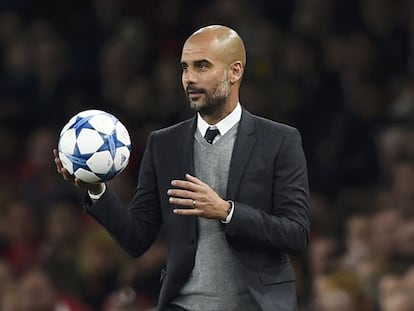 Pep Guardiola en una imatge d'arxiu.