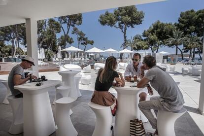 Un hotel de Magaluf, en Mallorca.