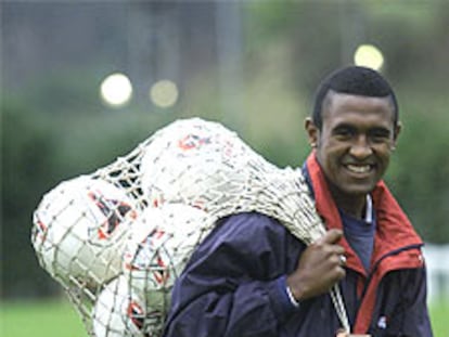 Fabiano Assunçao (en primer plano) y Carvalho.