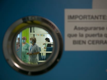 Unidad de psiquiatría para adolescentes del Hospital Gregorio Marañón, en Madrid.