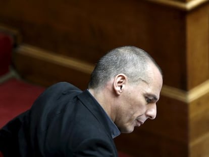 Yanis Varoufakis em Atenas.