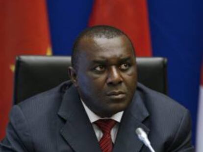El gobernador de la Banca de la Comunidad de Estados de África Central, Lucas Abaga Nchama. EFE/Archivo