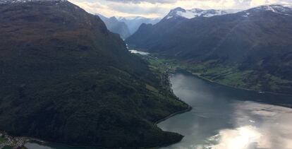 El fiordo de Geiranger.