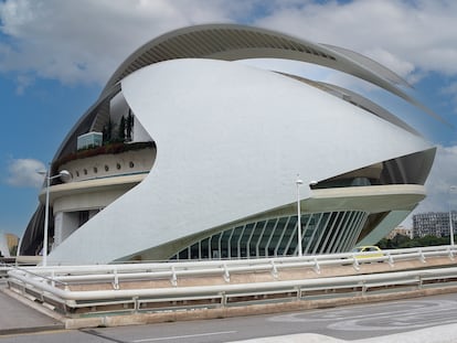 Fachada del Palau de Les Arts de Valencia, en una imagen de archivo.