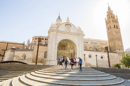 Catedral de Tarazona (Zaragoza), de estilo mudéjar.