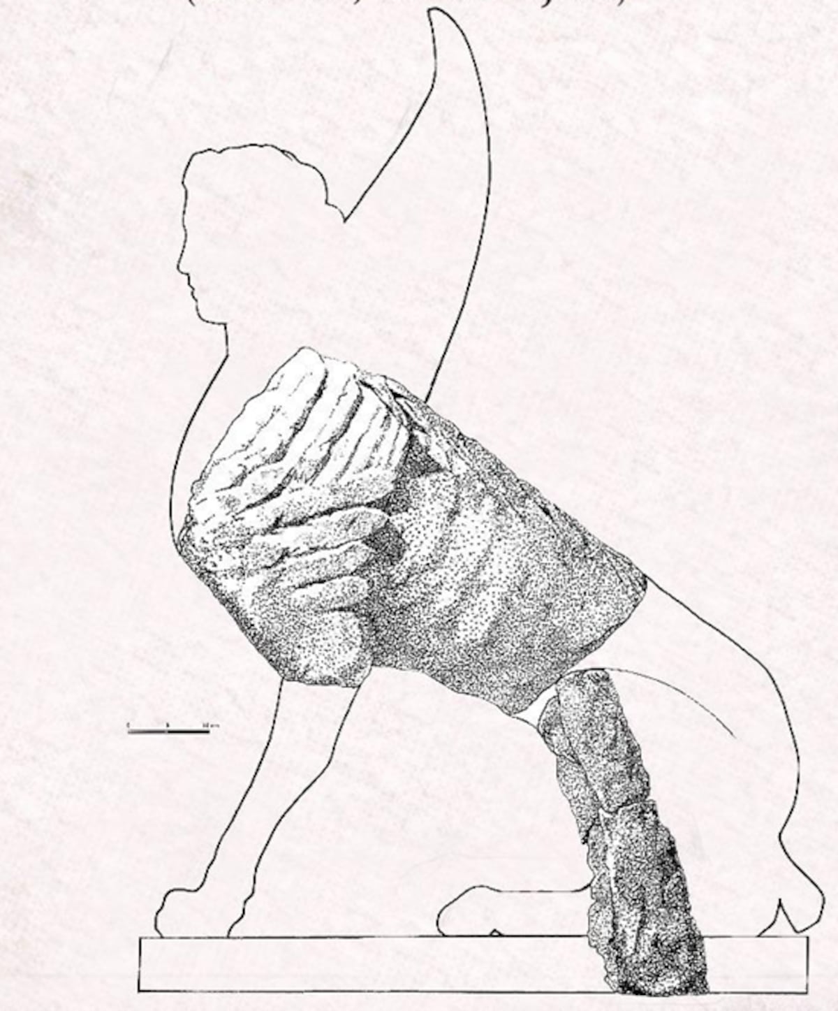 Hallada una esfinge romana en un yacimiento carpetano de Guadalajara