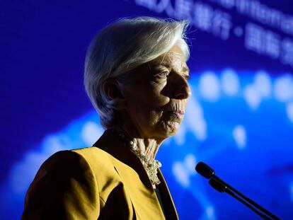 Christine Lagarde, directora gerente del FMI