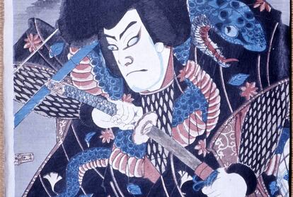 Un samurai iniciado en 'ninjutsu', el arte marcial de la invisibilidad. O, lo que es lo mismo, un 'ninja' (Japón, siglo XIX).