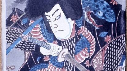 Un samurai iniciado en 'ninjutsu', el arte marcial de la invisibilidad. O, lo que es lo mismo, un 'ninja' (Japón, siglo XIX).