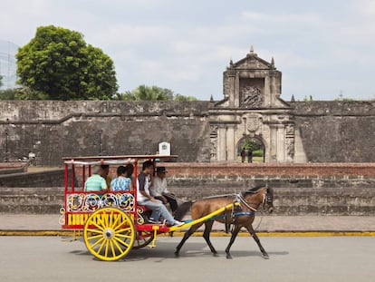 El Fuerte de Santiago, en Intramuros (Manila).