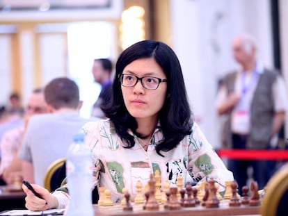 La china Yifán Hou, única mujer entre los cien mejores ajedrecistas del mundo.