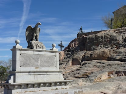 Exterior del santuario de la Virgen de la Cabeza, en Andújar (Jaén).