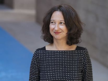 La escritora Muriel Barbery.