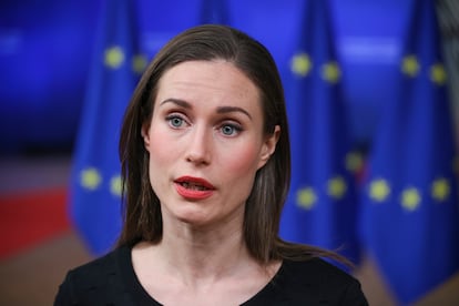 Sanna Marin, primera ministra en funciones de Finlandia.