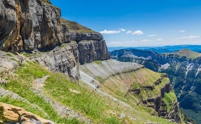 La Faja de las Flores, en el parque nacional de Ordesa y Monte Perdido.