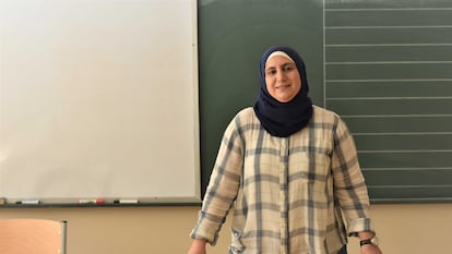 Maha Katerji, profesora de secundaria en Líbano