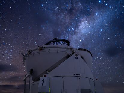 Telescopios del Observatorio Paranal, en Antofagasta, Chile