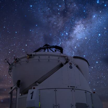 Telescopios del Observatorio Paranal, en Antofagasta, Chile