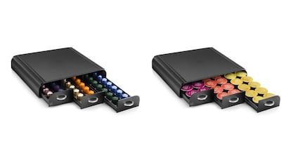 Organizadores para las cápsulas de café Nespresso y Dolce Gusto