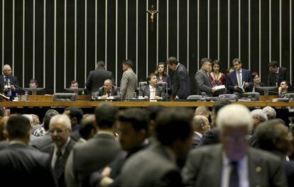 Sess&atilde;o da C&acirc;mara dos Deputados, em junho deste ano.