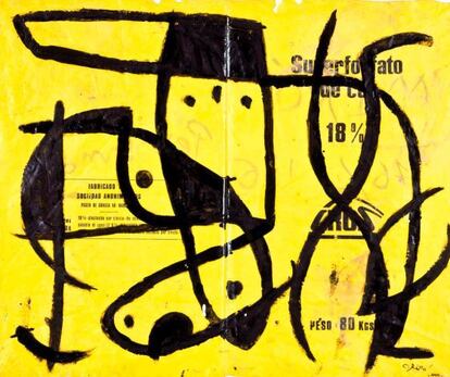 'Personnages', 1976, de Joan Miró.