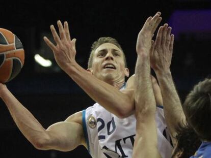 Jaycee Carroll, en un partido de Euroliga