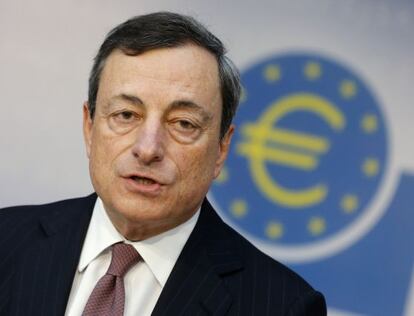 ECB President Mario Draghi.