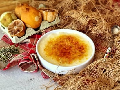 Crema catalana tradicional