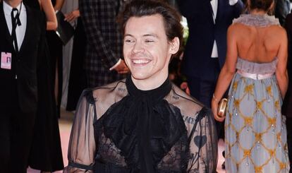 Harry Styles, en la gala Met, el pasado 6 de mayo.