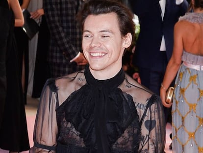 Harry Styles, en la gala Met, el pasado 6 de mayo.