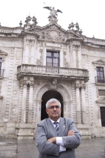 El rector de la Universidad de Sevilla, Antonio Ramírez de Arellano.