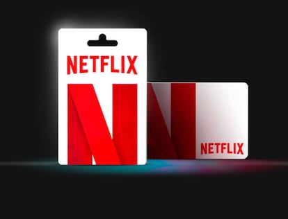 Una tarjeta regalo de netflix puede eser un buen regalo si no sabes lo que regalar