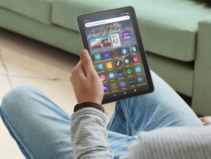 Uso de un tablet Amazon Fire