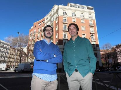 Javier Martí (izquierda) y Jorge Montero.