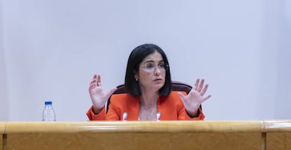 La ministra de Sanidad, Carolina Darias.