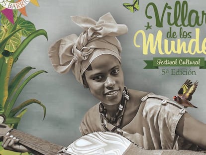 Cartel de la 5&ordf; edici&oacute;n del festival Villar de Los Mundos.