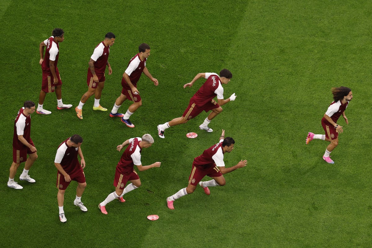 Francia-España, el partido de semifinales del Mundial en imágenes
