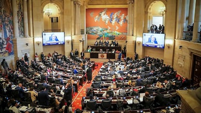 Congreso de la República, en Bogotá, en una imagen de archivo.