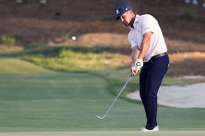 DeChambeau, en la tercera jornada del US Open.