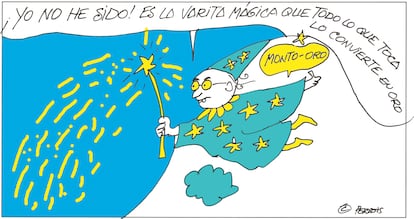 Viñeta de Peridis del 18 de julio de 2025.