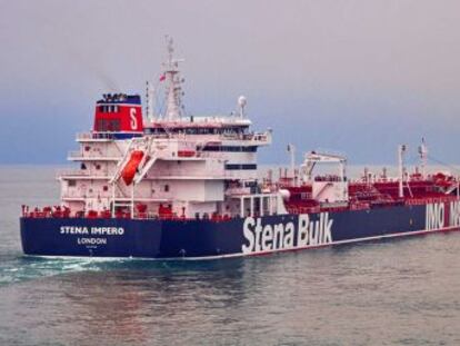 Irán asegura que el petrolero  Stena Impero  chocó con un pesquero y no respondió a la llamada de auxilio