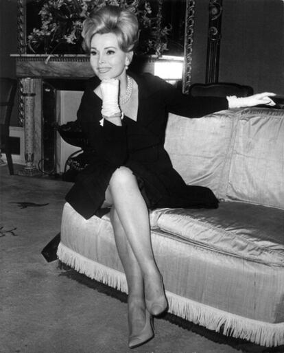 La actriz Zsa Zsa Gabor, en una imagen de archivo.