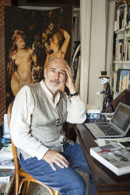 El escritor italiano Giuseppe Scaraffia, en Milán en 2014.
