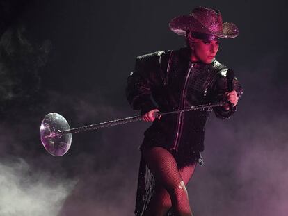 Lady Gaga durante el concierto celebrado en Inglewood, California, el pasado mes de diciembre.