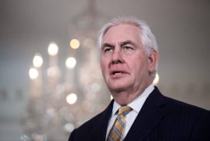 El secretario de Estado, Rex Tillerson.