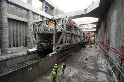 La tuneladora <i>Dulcinea</i> excavará el túnel sur en las obras de soterramiento de la M-30.