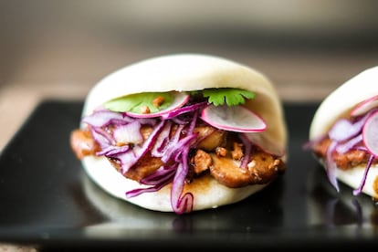 Bao del restaurante Ekeko, en San Sebastián