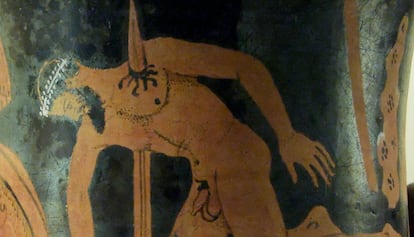 Àiax es mata amb la seva espasa, segles VI-IV a. C.