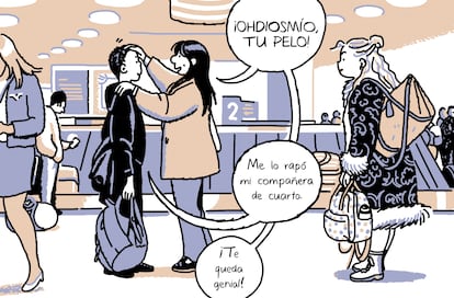 Interior del cómic 'Roaming', de Jillian y Mariko Tamaki.